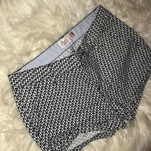 So black and white shorts